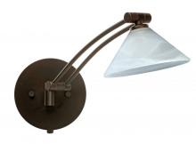 Besa Lighting 1WW-117652-BR - Besa Kona Wall 1ww Marble Bronze 1x50w Gy6.35