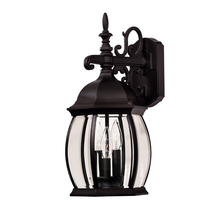 Savoy House 07071-BLK - Three Light Black Wall Lantern