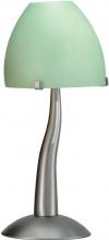 Lite Source Inc. LS-3514SS/GRN - Accent Lamp W/glass Shade, Type G 60w