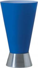Lite Source Inc. LS-3724ALU/BLU - Accent Table Lamp, Alu/blue, Type B 60w
