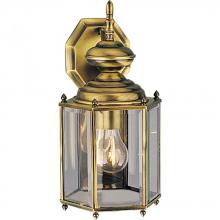 Progress P5832-11 - One Light Brass Wall Lantern