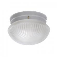 Designers Fountain 4781-HF-WH - White Mushroom Flush Mount