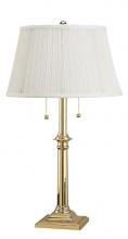 Lite Master T2501PB-MR - Brass Table Lamp
