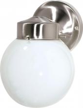 Satco Products Inc. 76-705 - One Light Nickel Outdoor Wall Light