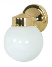 Satco Products Inc. 77-993 - One Light Brass Outdoor Wall Light