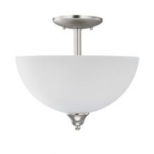 Thomas SL861242 - Fenwick 2-light Ceiling In Matte Nickel Finish