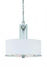 Thomas SL806678 - Pendenza 3-light Chandelier In Brushed Nickel Finish