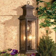 Artistic Lighting and Designs 5727-C - Three Light Brown Wall Lantern