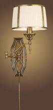 Lighting One US V3-0774-VBP - One Light Brass Wall Light