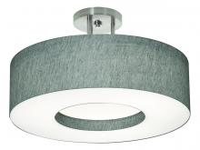  MCF1214LAJUD-GYSF - Montclair 13" LED Semi-Flush