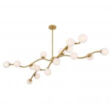 Minka-Lavery 3749-732 - Curven 75" 16-Light Chandelier