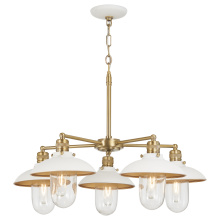 Minka-Lavery 5139-799 - Downtown Edison - 5 Light Chandelier