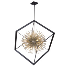 Artcraft AC11441 - Sunburst 12-Light Chandelier