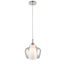  SC13252BN - Decanter 1 Light 11 inch Pendant