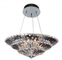  11426-010-FR001 - Auletta 24 Inch Convertible Pendant - Semi Flush Mount