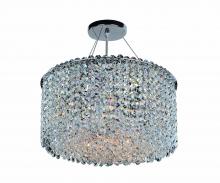  11668-010-FR001 - Milieu Metro 6 Light Semi Flush Mount