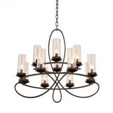 Kalco 2675HB/1100 - Grayson 12 Light Chandelier