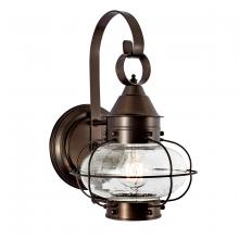 Norwell 1323-BR-SE - Cottage Onion Outdoor Wall Light