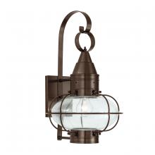 Norwell 1512-BR-CL - Classic Onion Outdoor Wall Light