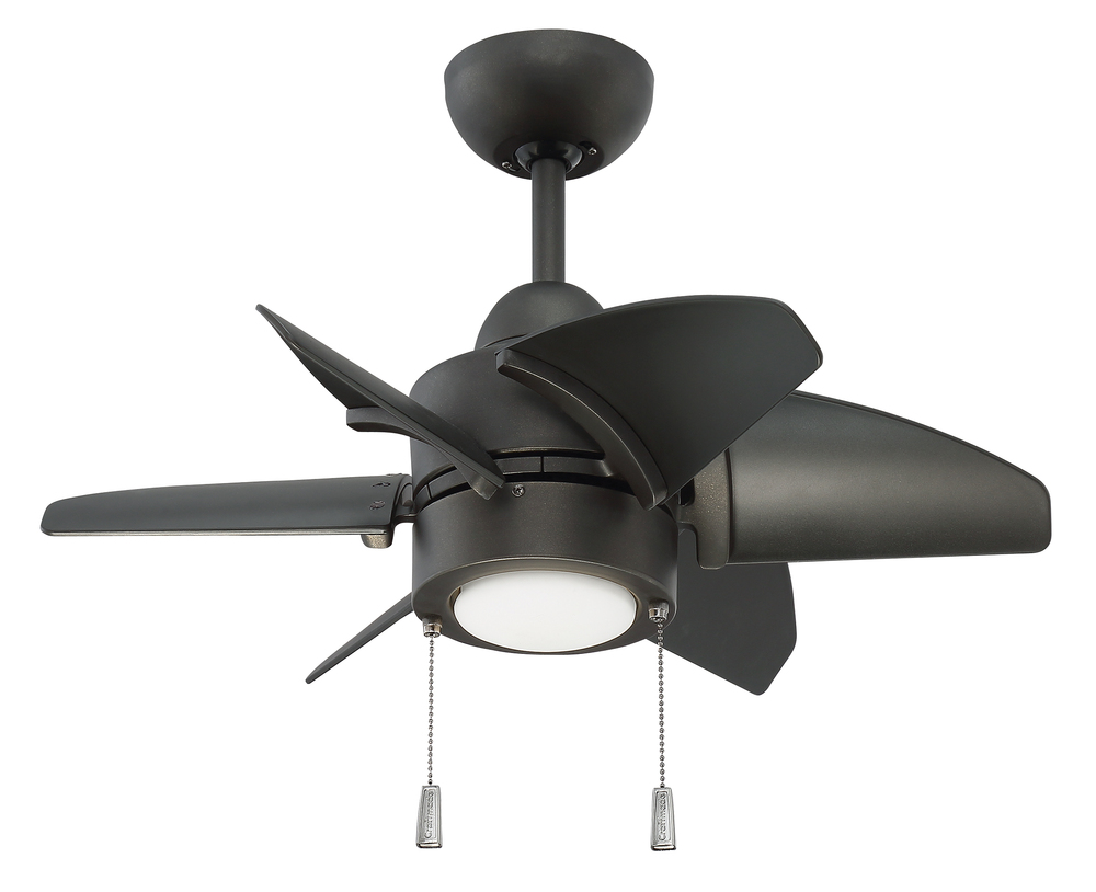 24" Ceiling Fan w/Blades & LED Light Kit
