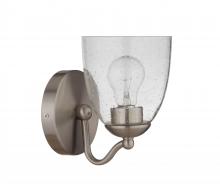  19906BNK1 - Hillridge 1 Light Wall Sconce in Brushed Polished Nickel