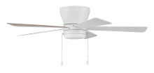 Craftmade MER52W5 - 52" Hugger Ceiling Fan w/Blades, LED Light Kit