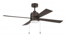 Craftmade OMCY52CBZ4-PC - 52" Ceiling Fan Outdoor Wet Rated w/ABS blades & LED Light Kit