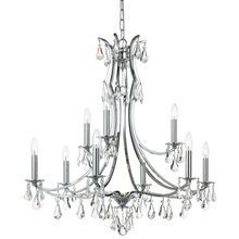  5939-CH-CL-MWP - Cedar 9 Light Polished Chrome Chandelier