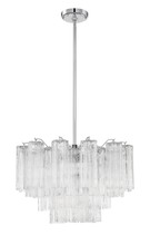  ADD-308-CH-CL - Addis 9 Light Polished Chrome Chandelier