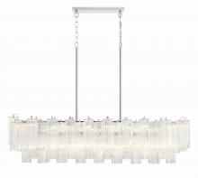  ADD-317-CH-CL - Addis 14 Light Polished Chrome Chandelier