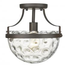  IN60099ORB - 1-Light Semi-Flush