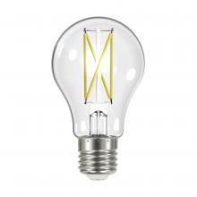  S12416 - 8 Watt LED A19; Clear; Medium Base; 3500K; 90 CRI; 120 Volt