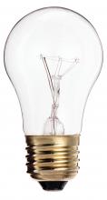  S2840 - 40 Watt A15 Incandescent; Clear; Appliance Lamp; 2500 Average rated hours; 300/225 Lumens; Medium