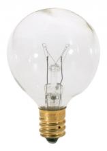  S3846 - 25 Watt G12 1/2 Incandescent; Clear; 1500 Average rated hours; 180 Lumens; Candelabra base; 120 Volt