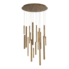 Eurofase 31445-038 - 18-Light 24" Integrated LED Multi Drop Chandelier