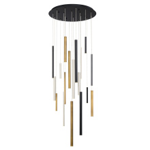 Eurofase 31445-045 - 18-Light 24" Integrated LED Multi Drop Chandelier