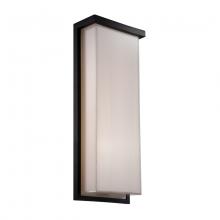  WS-W1420-BK - Ledge Outdoor Wall Sconce Light