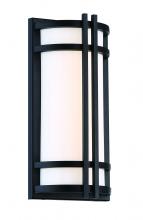  WS-W68627-BK - Skyscraper Outdoor Wall Sconce Light