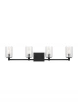  GLV1034MBK - Four Light Wall/Bath