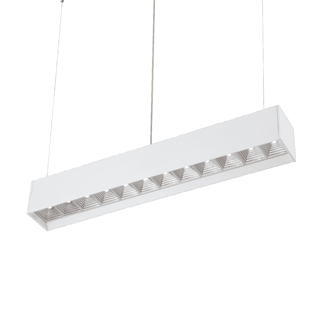 LED Pendant, 1LT , 54w, Aluminum