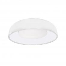  FM13120-WH-5CCT - Beacon 20-in White LED Flush Mount