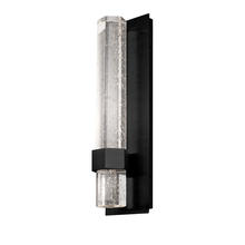  WS54615-BK - Warwick 15-in Black LED Wall Sconce