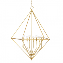  3140-GL - 8 LIGHT LARGE PENDANT