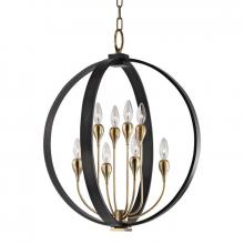 Hudson Valley 6722-AOB - Dresden Lantern