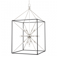 Hudson Valley 8927-PN/BK - Glendale Lantern