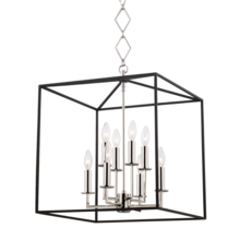  BKO151-PN/BK - 8 LIGHT PENDANT