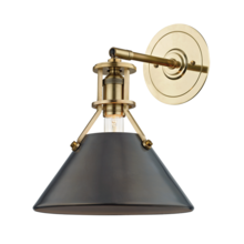 Hudson Valley MDS950-ADB - Metal No. 2 Wall Sconce