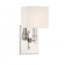 Brechers Lighting Items L9-8550-1-109 - Collins 1-Light Wall Sconce in Polished Nickel