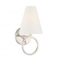 Brechers Lighting Items V6-L9-9150-1-109 - Compton 1-Light Wall Sconce in Polished Nickel