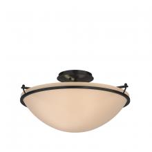  124304-SKT-10-SS0053 - Plain Large Semi-Flush